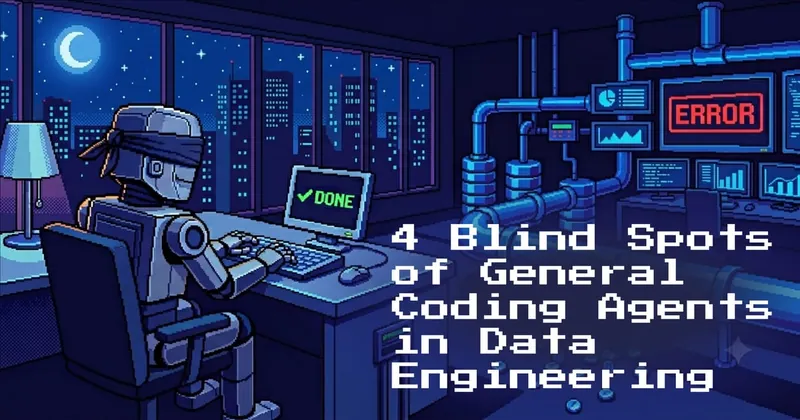 4 Blind Spots of General Coding Agents in Data Engineering