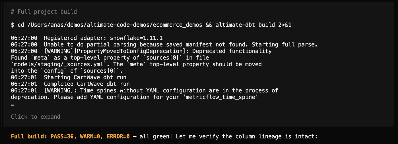 Blast Radius Analysis Using Altimate Code | Altimate AI