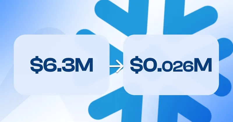 Can AI Agents reduce Snowflake Cost using Dynamic Tables?