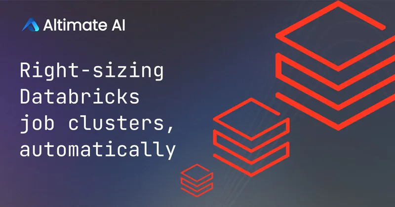 Right-sizing Databricks job clusters, automatically